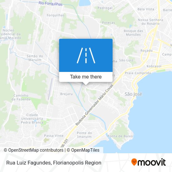 Rua Luiz Fagundes map
