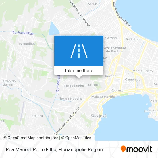 Rua Manoel Porto Filho map