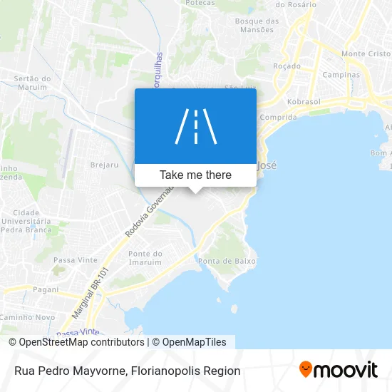 Rua Pedro Mayvorne map