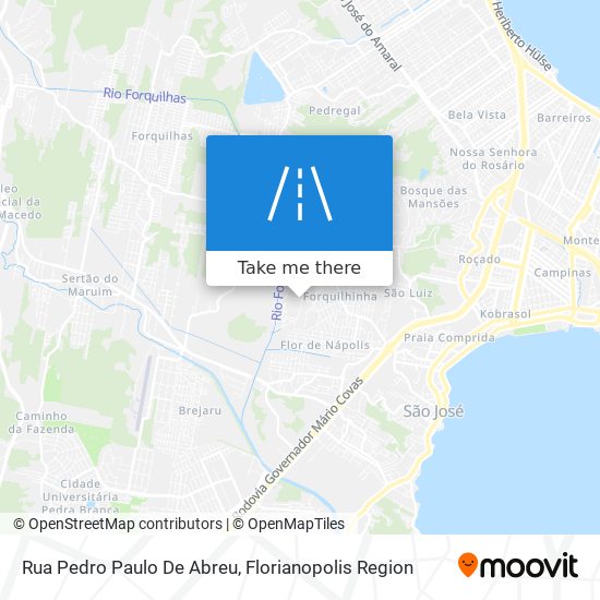 Mapa Rua Pedro Paulo De Abreu