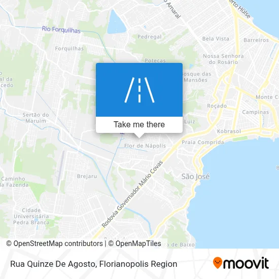 Rua Quinze De Agosto map