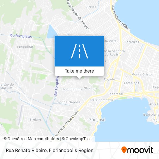 Mapa Rua Renato Ribeiro