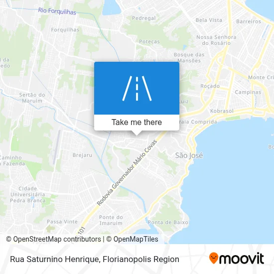 Rua Saturnino Henrique map