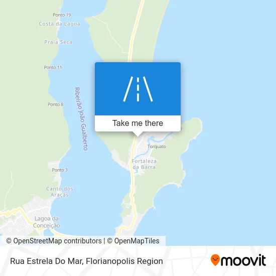 Rua Estrela Do Mar map