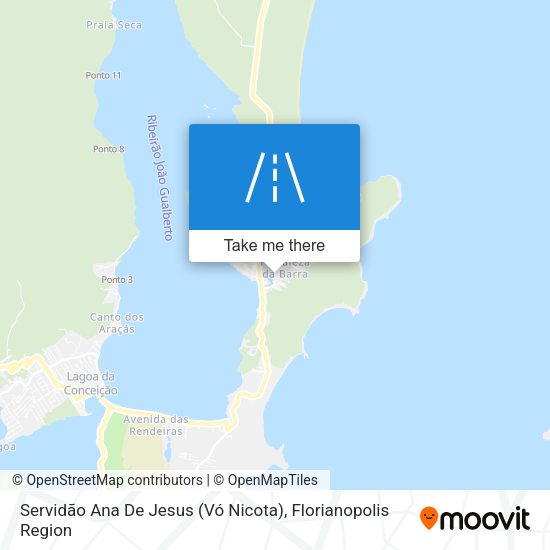 Servidão Ana De Jesus (Vó Nicota) map