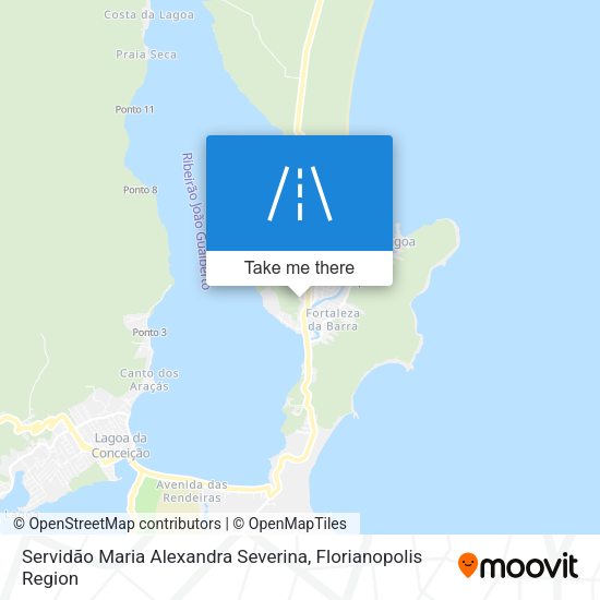Servidão Maria Alexandra Severina map