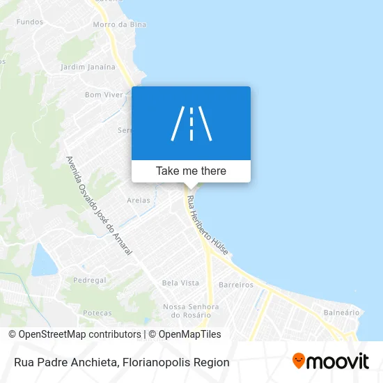 Rua Padre Anchieta map