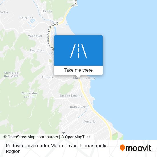 Rodovia Governador Mário Covas map