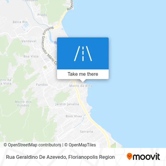 Rua Geraldino De Azevedo map