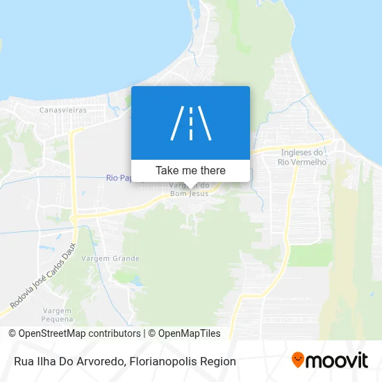Rua Ilha Do Arvoredo map