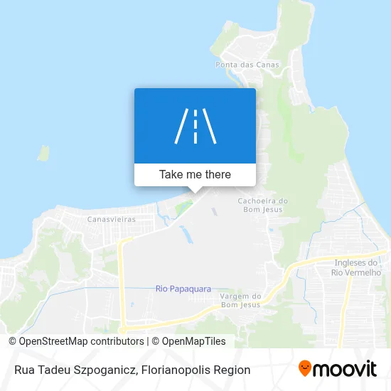 Rua Tadeu Szpoganicz map