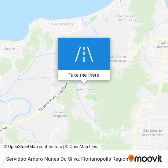 Servidão Amaro Nunes Da Silva map