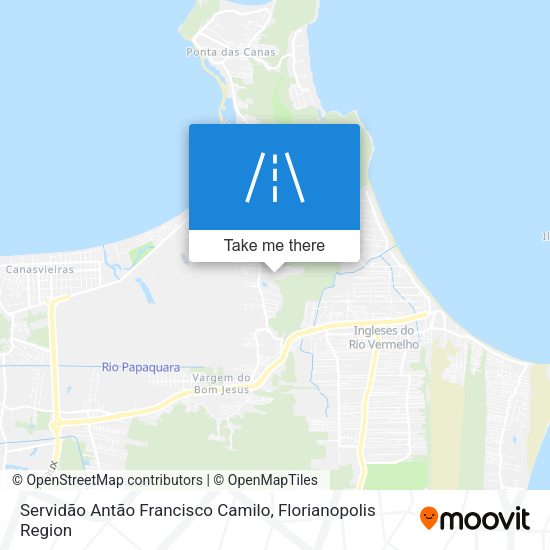 Servidão Antão Francisco Camilo map