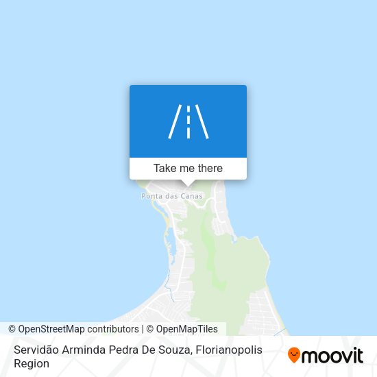 Servidão Arminda Pedra De Souza map