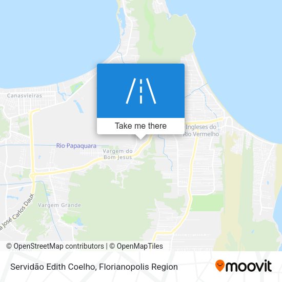Servidão Edith Coelho map
