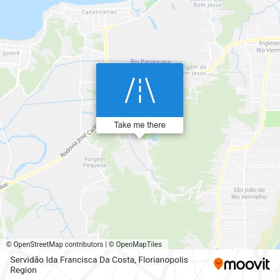 Servidão Ida Francisca Da Costa map