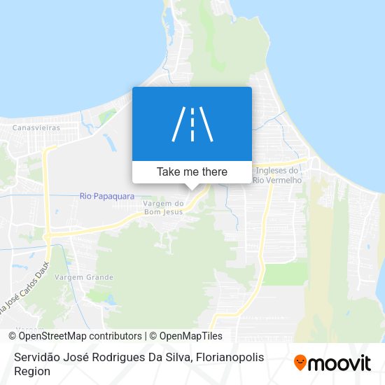 Servidão José Rodrigues Da Silva map