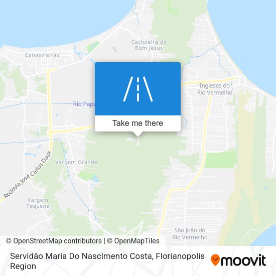 Servidão Maria Do Nascimento Costa map