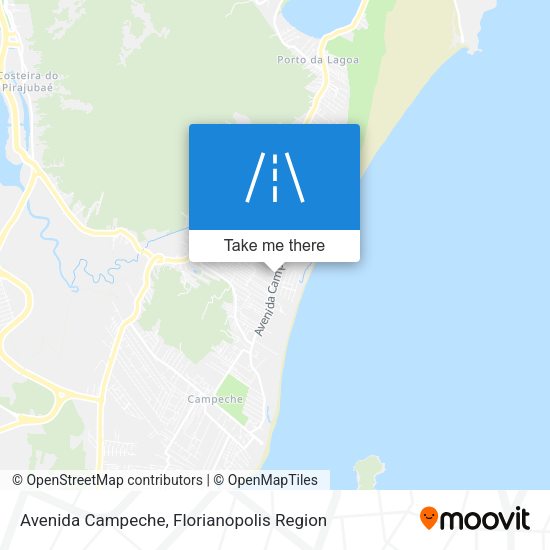 Avenida Campeche map
