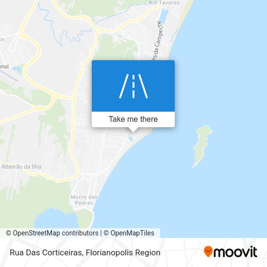 Rua Das Corticeiras map
