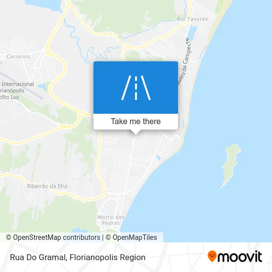 Rua Do Gramal map