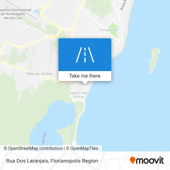 Rua Dos Laranjais map