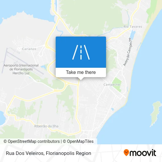 Rua Dos Veleiros map