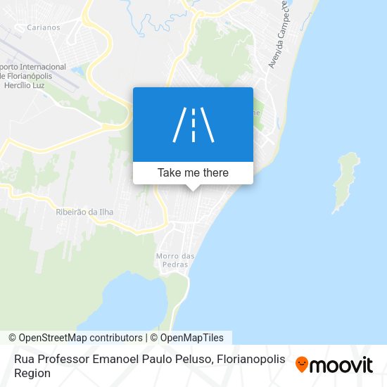 Rua Professor Emanoel Paulo Peluso map