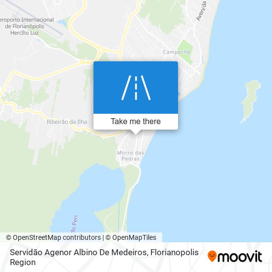 Servidão Agenor Albino De Medeiros map