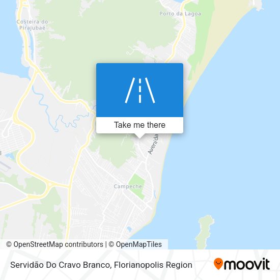 Servidão Do Cravo Branco map