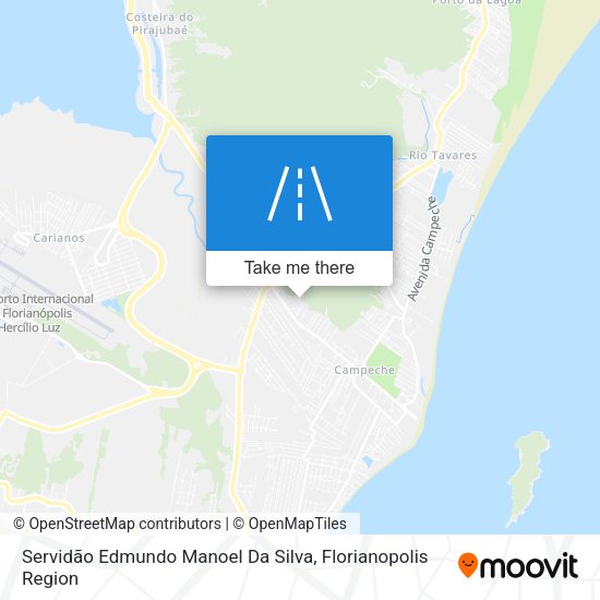 Servidão Edmundo Manoel Da Silva map