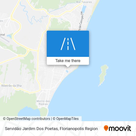 Servidão Jardim Dos Poetas map