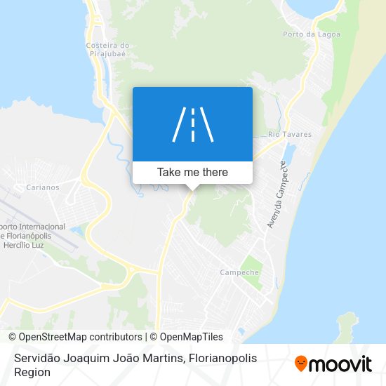 Servidão Joaquim João Martins map