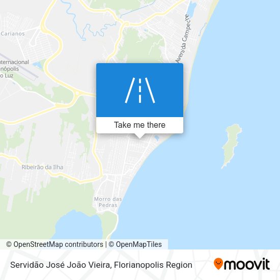 Servidão José João Vieira map