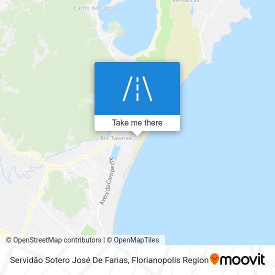 Servidão Sotero José De Farias map