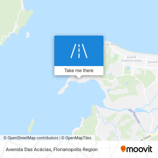 Avenida Das Acácias map