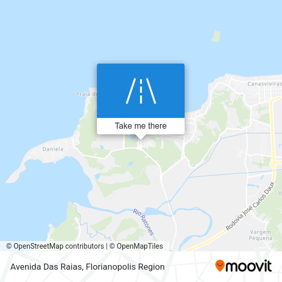 Avenida Das Raias map