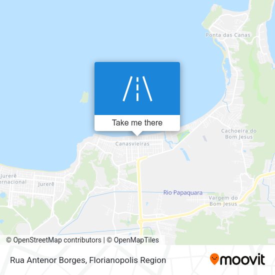 Rua Antenor Borges map