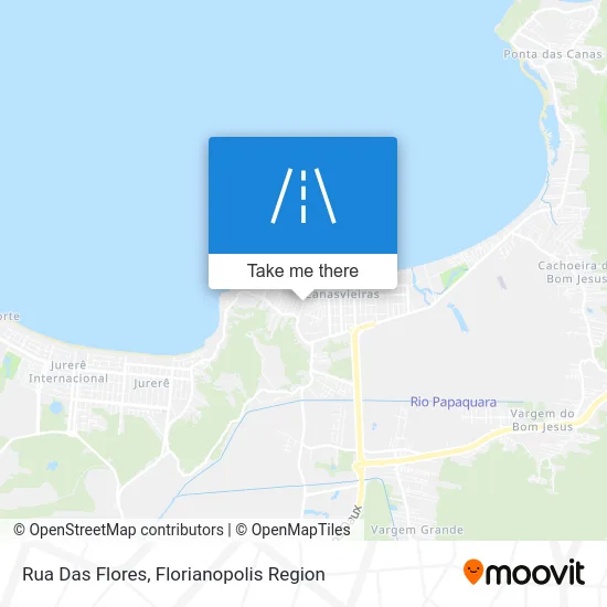Rua Das Flores map