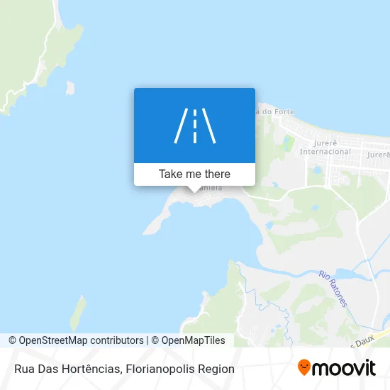 Rua Das Hortências map