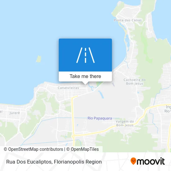 Rua Dos Eucaliptos map