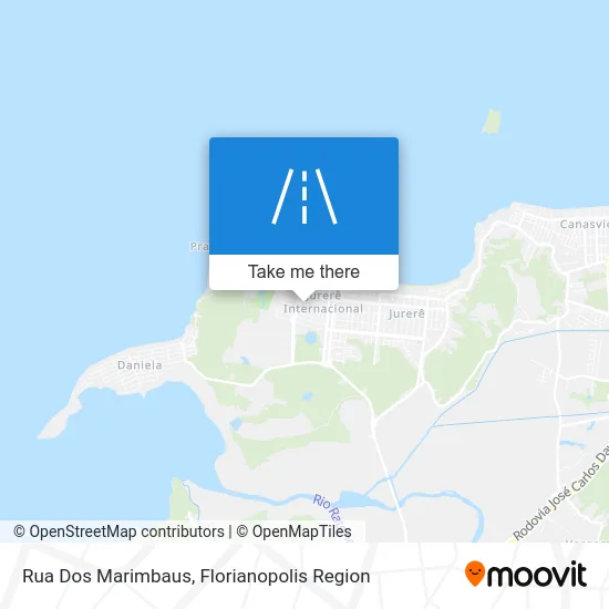 Rua Dos Marimbaus map