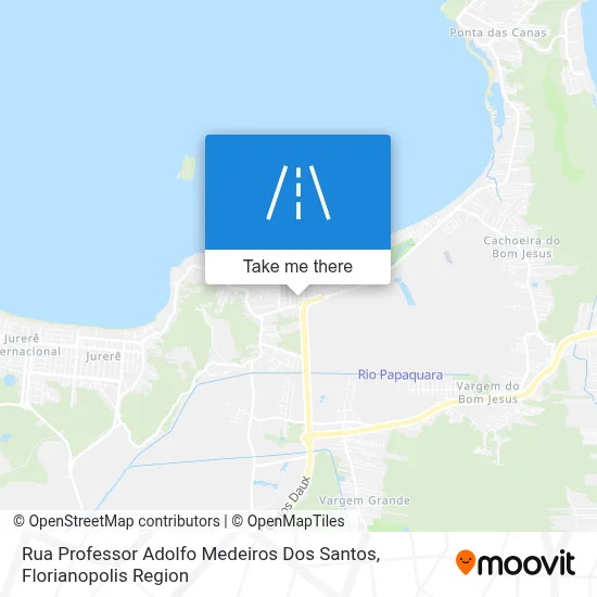 Rua Professor Adolfo Medeiros Dos Santos map