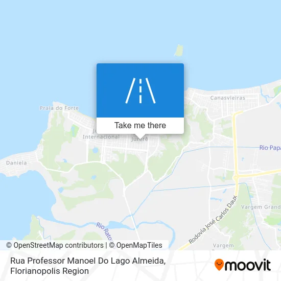 Rua Professor Manoel Do Lago Almeida map