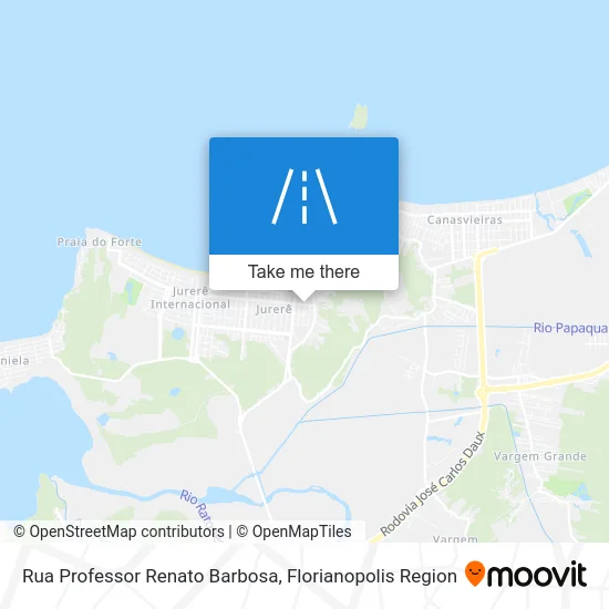 Rua Professor Renato Barbosa map