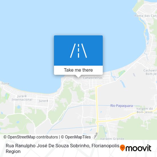 Rua Ranulpho José De Souza Sobrinho map