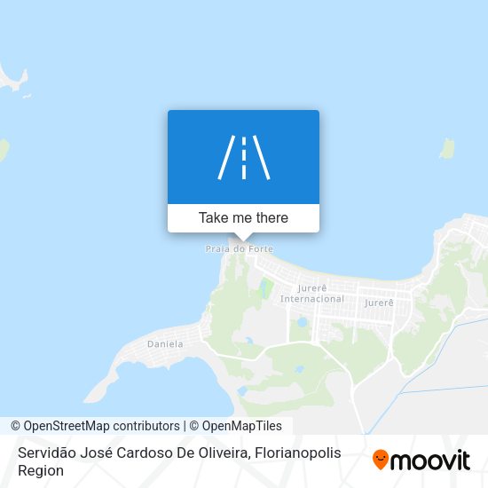 Servidão José Cardoso De Oliveira map
