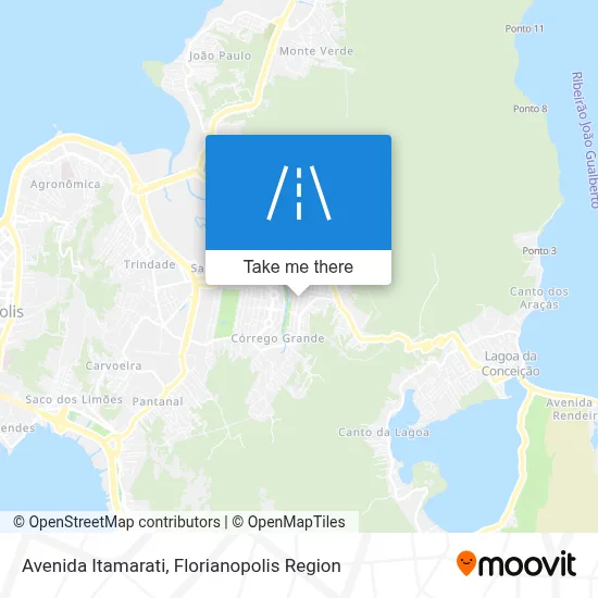 Avenida Itamarati map