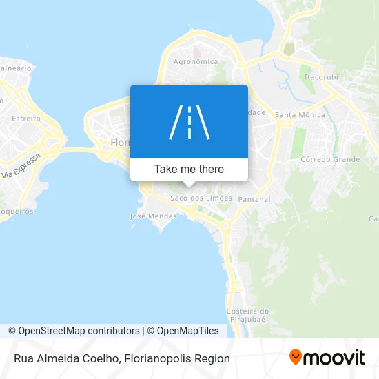 Rua Almeida Coelho map