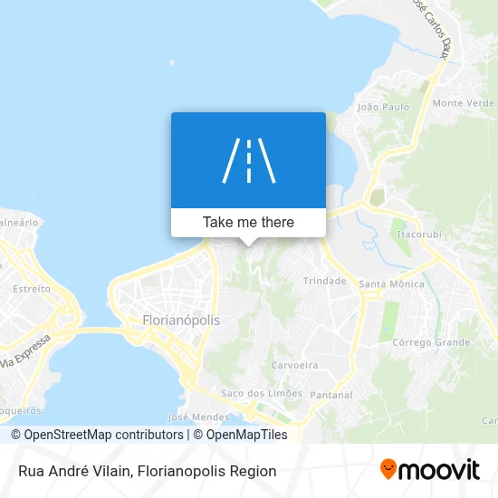 Rua André Vilain map